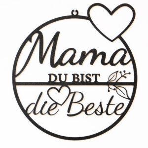 Türschild - "beste Mama"