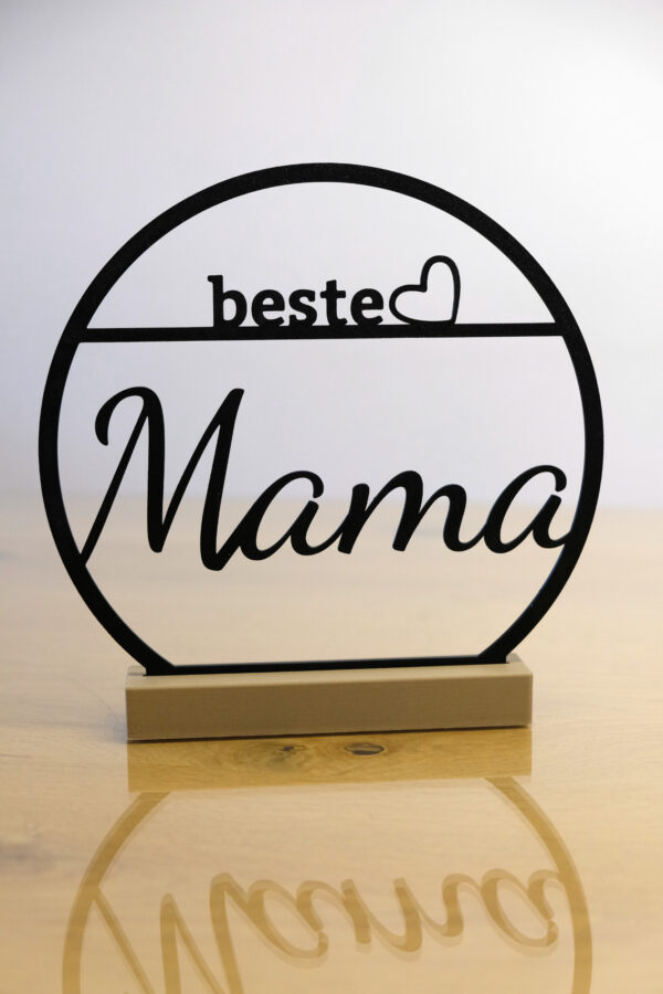 Ständerschild - "beste Mama"