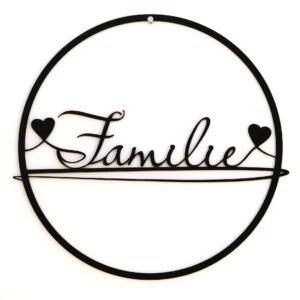 Türschild - "Familie"