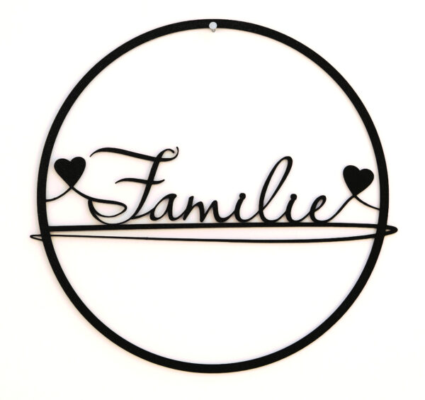 Türschild - "Familie"
