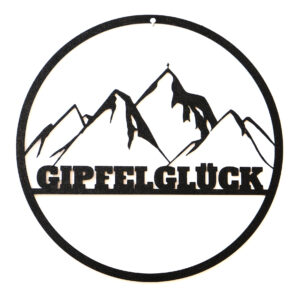 Türschild - "Gipfelglück"